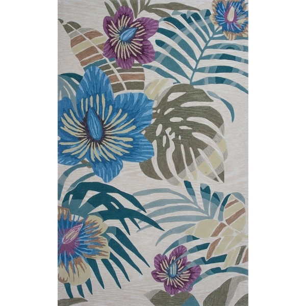Porch & Den Hand-tufted Tropical Palm Area Rug