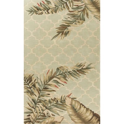 Domani Classics Tropical Trellis Hand-Tufted Wool Rug