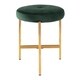 preview thumbnail 18 of 61, Silver Orchid Bellamy Vanity Stool with velvet seat
