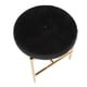 preview thumbnail 3 of 60, Silver Orchid Bellamy Vanity Stool with velvet seat