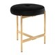 preview thumbnail 1 of 61, Silver Orchid Bellamy Vanity Stool with velvet seat
