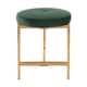 preview thumbnail 21 of 60, Silver Orchid Bellamy Vanity Stool with velvet seat