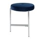 preview thumbnail 40 of 61, Silver Orchid Bellamy Vanity Stool with velvet seat