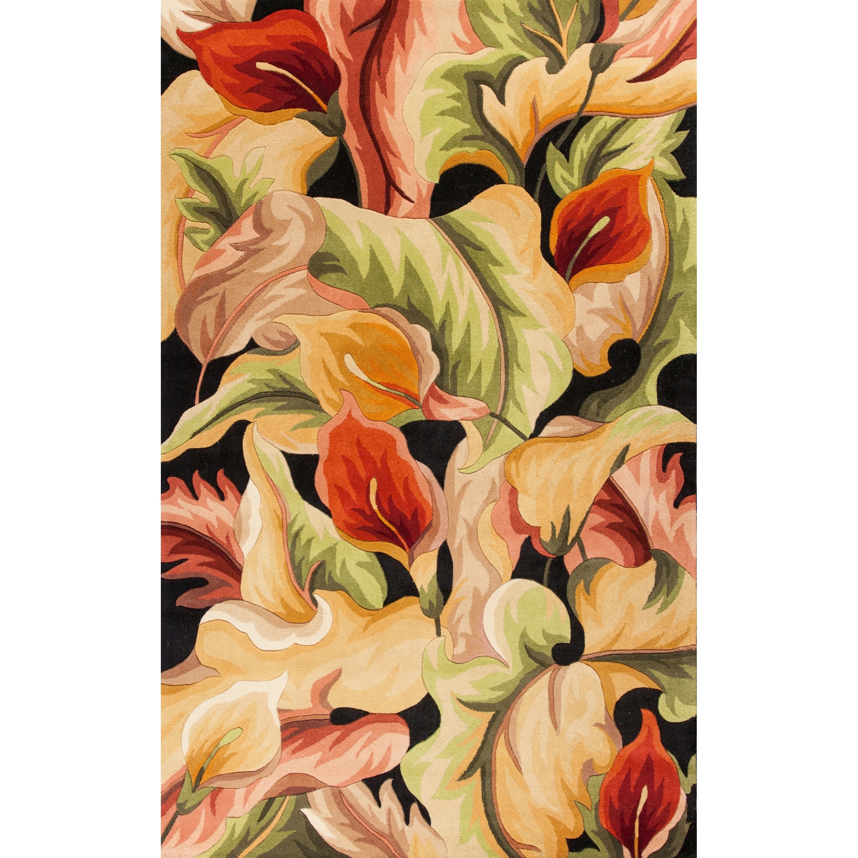 Featuring Tropical Garden Inspired Design Vibrant Floral ...