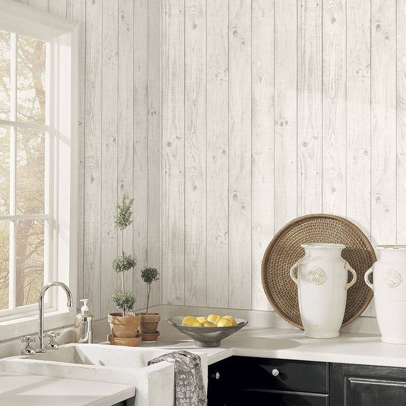 Barn Board Wallpaper