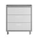 preview thumbnail 7 of 7, Fortress Textured Metal 31.5" Garage Mobile Chest with 3 Full Extension Drawers in Grey