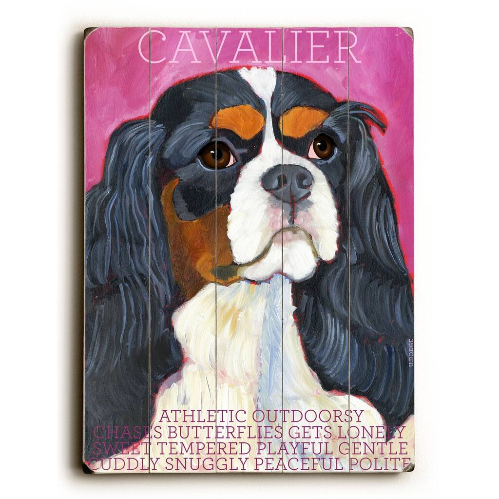 Cavalier - Planked Wood Wall Decor by Ursula Dodge