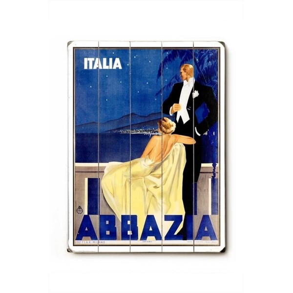 Abbazia - Planked Wood Wall Decor by W. Zalina