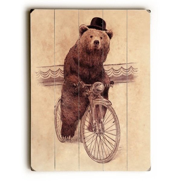 Barnabus - Planked Wood Wall Decor by Eric Fan