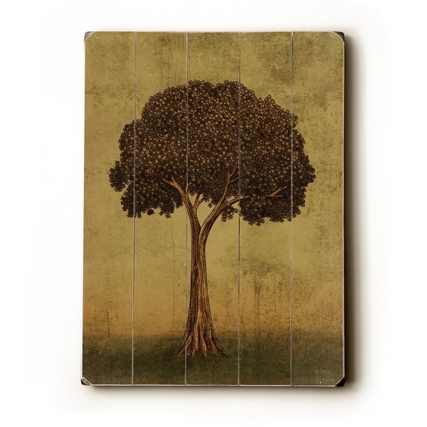 Tree - Planked Wood Wall Decor by Terry Fan
