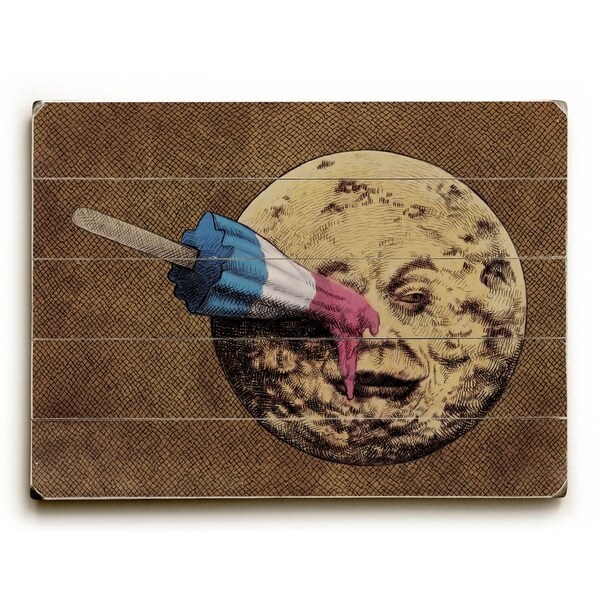 Summer Voyage - Planked Wood Wall Decor by Eric Fan