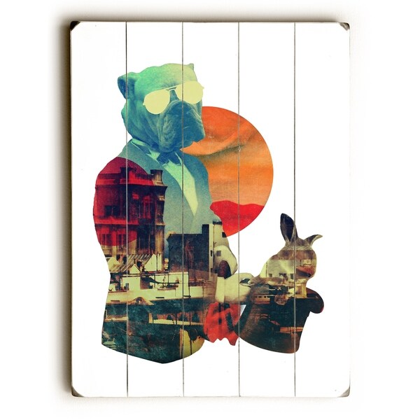 Abracadabra - Multi Planked Wood Wall Decor by Ali Gulec