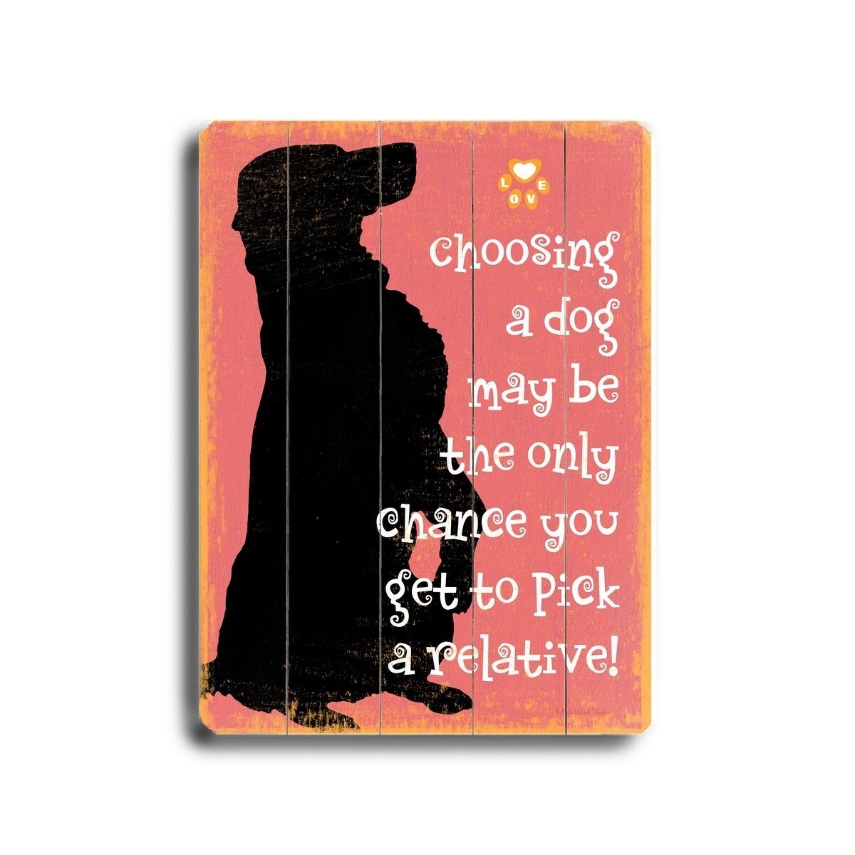 Shop Happy Joyous Free Planked Wood Wall Decor By Next Day Art Overstock 22832082