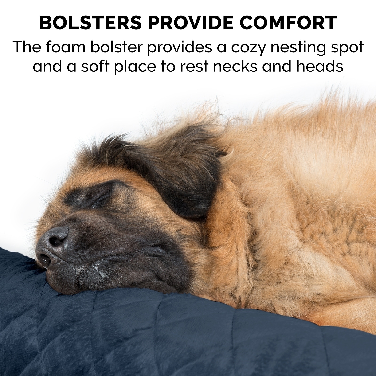 furhaven quilted faux fur & velvet goliath chaise dog bed