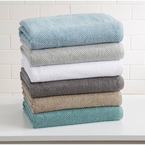Shop Black Friday Deals On Acacia Collection 100 Cotton Ultra Absorbent Popcorn Bath Towels Overstock 22836396