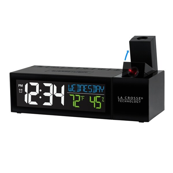 Alarm Clock Radio Color Screen Digital Clock For Bedroom