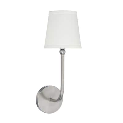 Dawson 1-light Brushed Nickel Wall Sconce