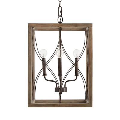 Tybee 4-light Nordic Grey Foyer Fixture