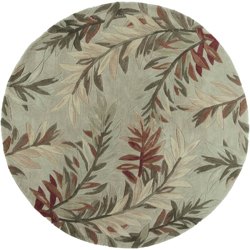 Domani Classics Rustic Leaves Hand-tufted Wool Rug
