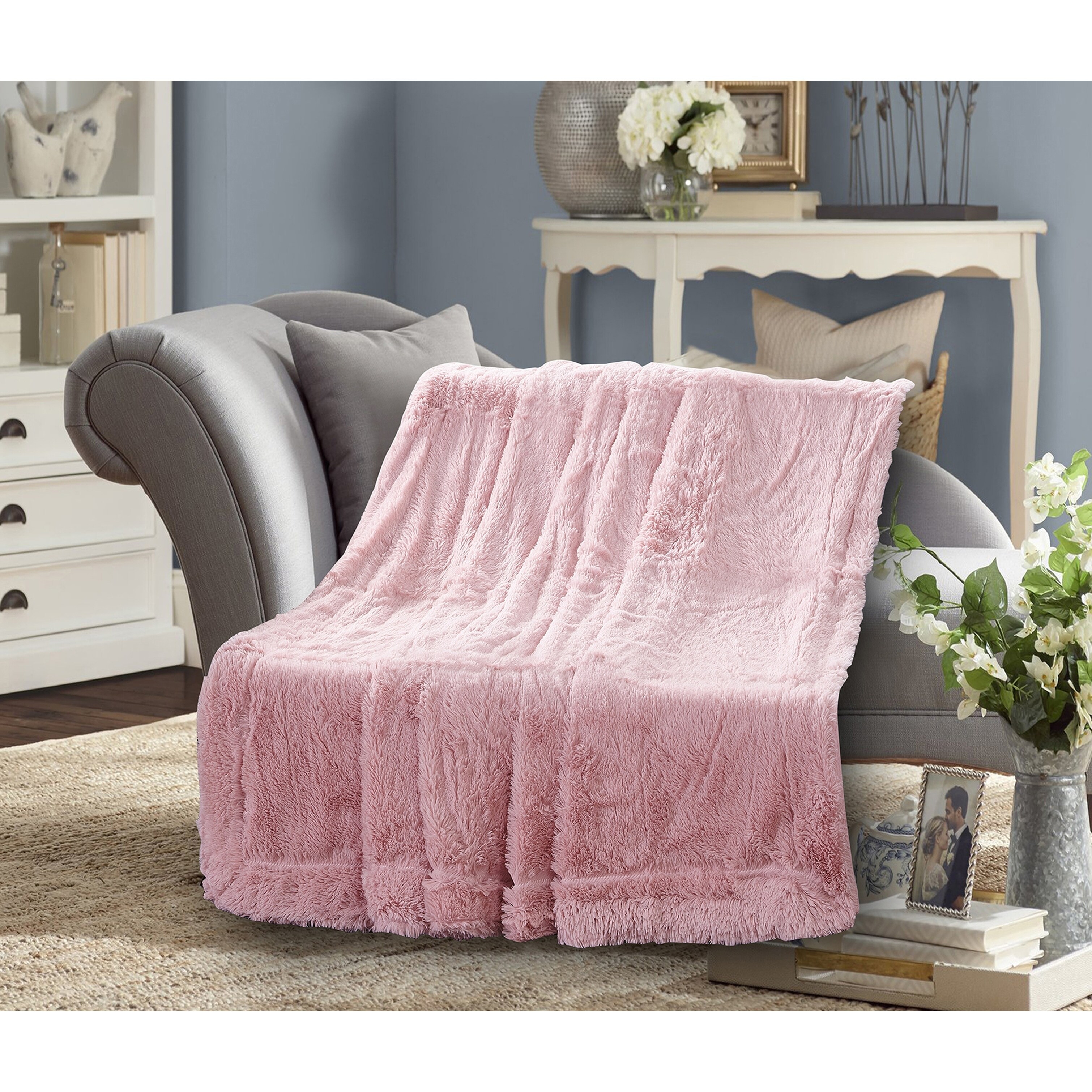 De moocci discount faux fur throw