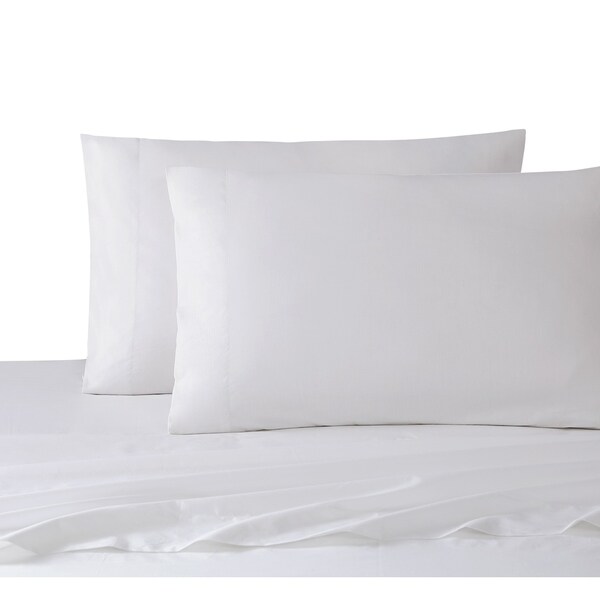 Veratex Cotton 200 Thread Count Sateen Solid Sheet Set