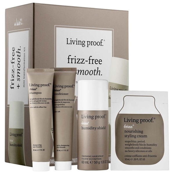 Living Proof Frizz-Free + Smooth 4-piece Mini Transformation Kit