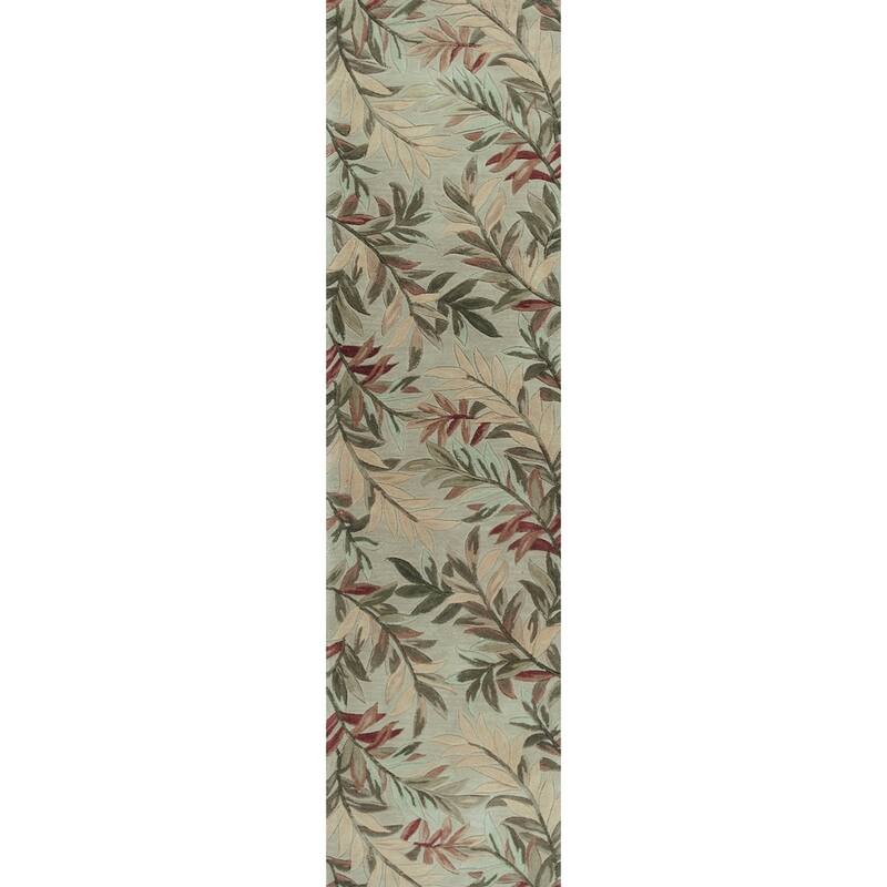 Domani Classics Rustic Leaves Hand-tufted Wool Rug