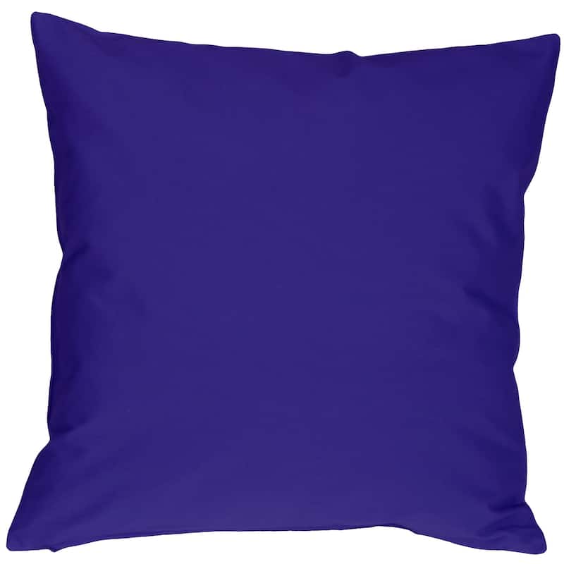 Caravan Cotton 20x20 Throw Pillow with Polyfill Insert