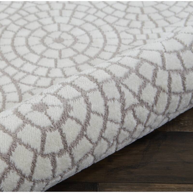 Nourison Urban Chic Modern Geometric Medallions Area Rug