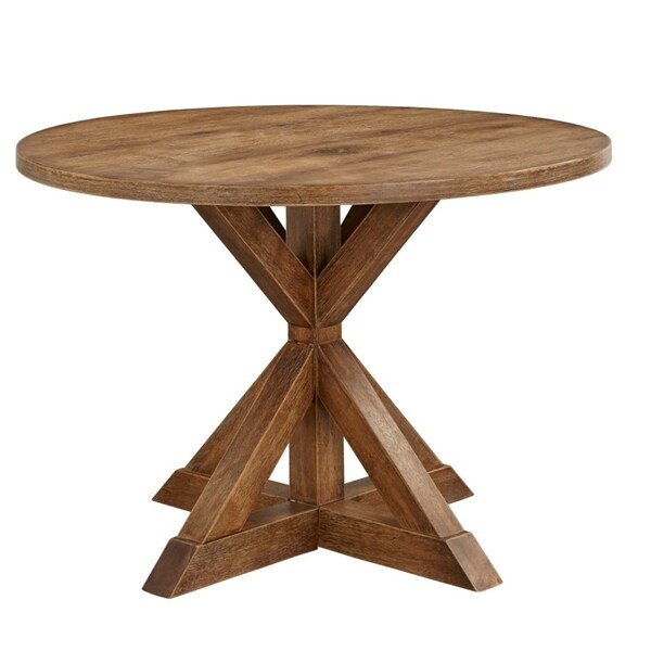 simple pedestal table