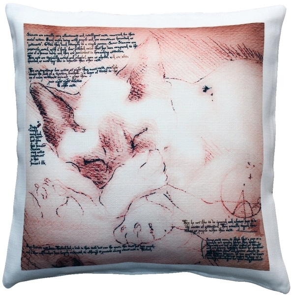 Siamese cat outlet pillow