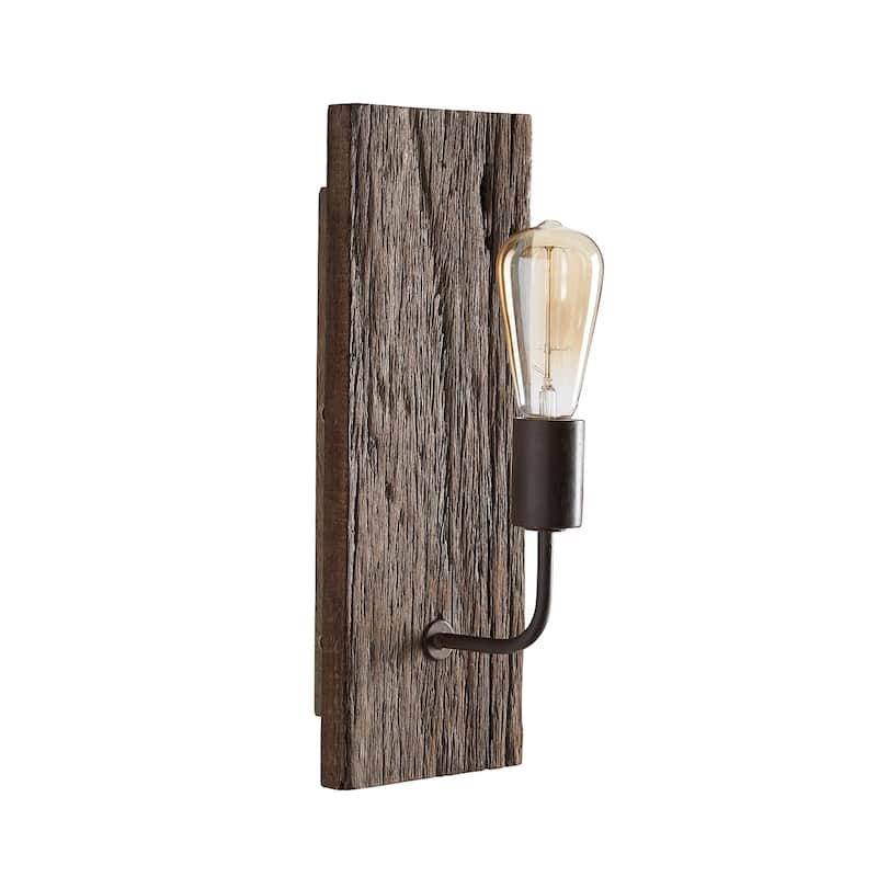 Tybee 1-light Nordic Grey Wall Sconce