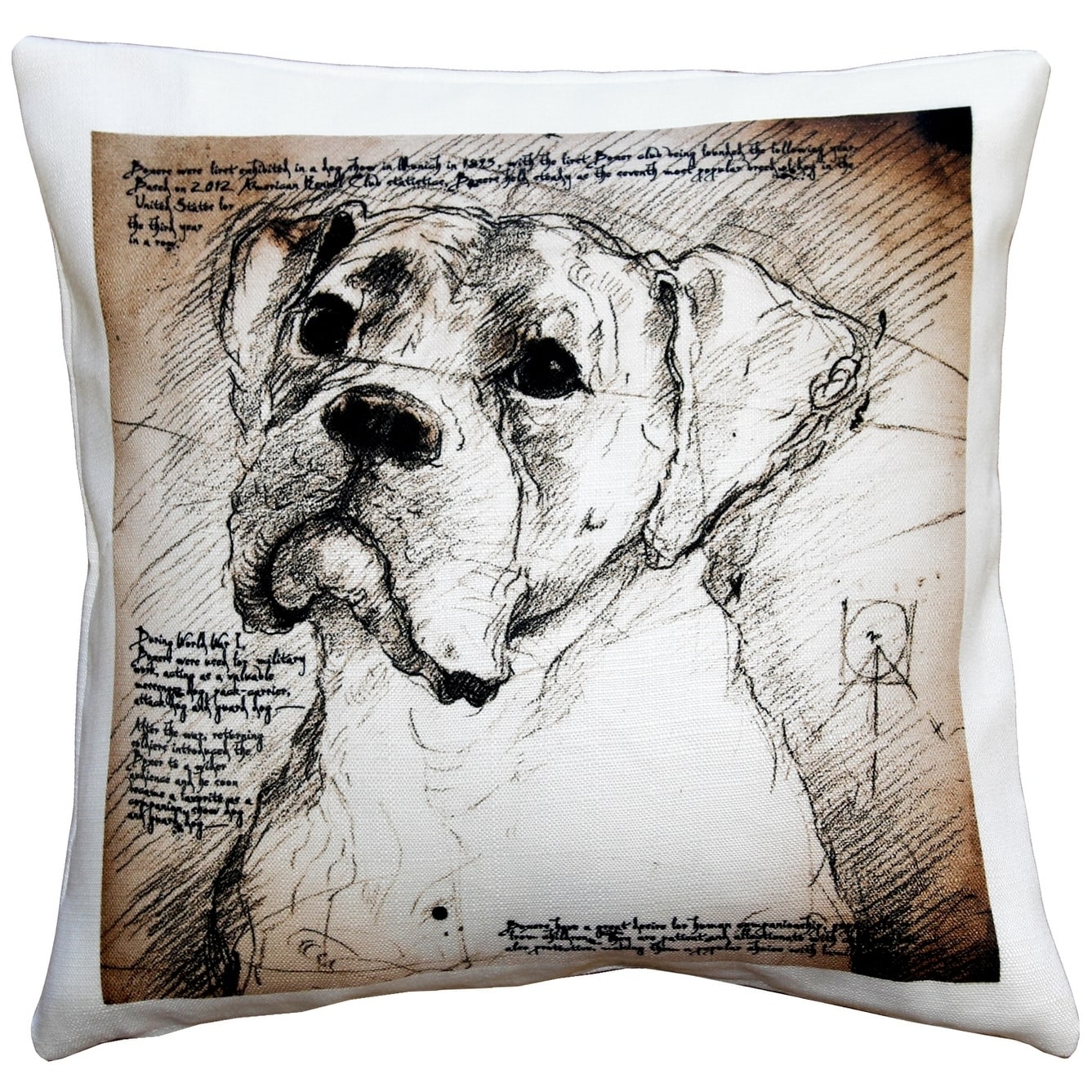 Boxer dog clearance cushion