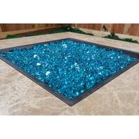 Round LavaGlass® Desert Stream®   4-Pack