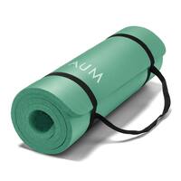 AUM High Density HD Foam Tech Yoga Exercise Mat - 72" x 24" x 1/2"
