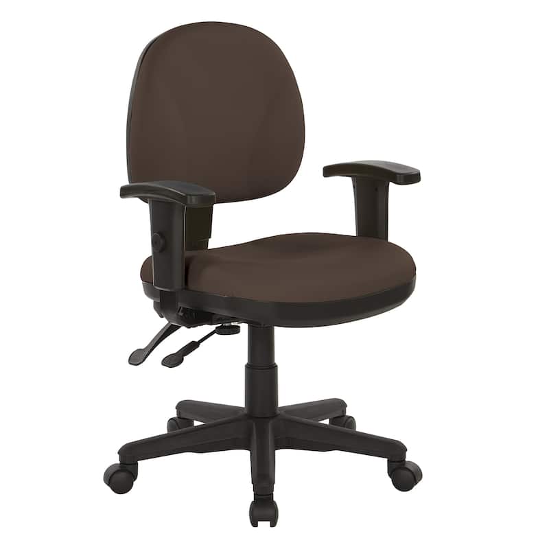 Sculptured Ergonomic Fabricated Office Chair - Java