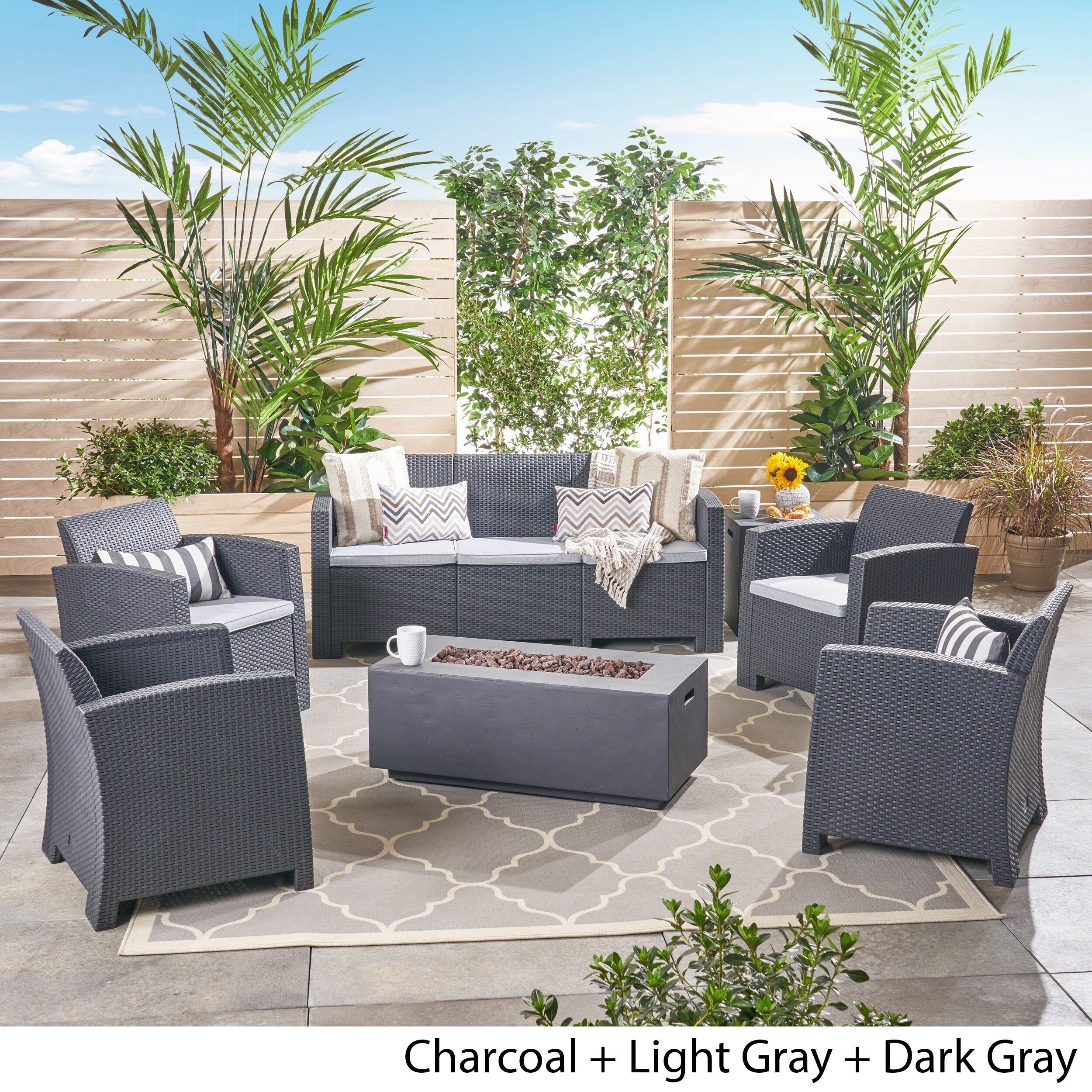 Canvas mercier best sale patio conversation set