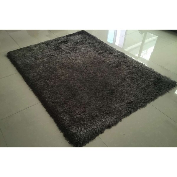 Rug Tycoon Abstract Modern Contemporary Grey Rug - 7'11"x9'10"rectangular