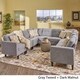 preview thumbnail 2 of 8, Delilah Mid Century Modern U-Shaped Sectional Sofa Set(Set 0f 10) by Christopher Knight Home