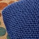 preview thumbnail 5 of 8, Cary Knitted Cotton Floor Cushion by Christopher Knight Home