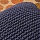 preview thumbnail 8 of 8, Cary Knitted Cotton Floor Cushion by Christopher Knight Home