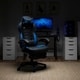 RESPAWN 110 Racing Style Reclining Leather Gaming Chair with Footrest - Thumbnail 8