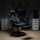 RESPAWN 110 Racing Style Reclining Leather Gaming Chair with Footrest - Thumbnail 46