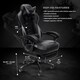 RESPAWN 110 Racing Style Reclining Leather Gaming Chair with Footrest - Thumbnail 51
