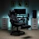 RESPAWN 110 Racing Style Reclining Leather Gaming Chair with Footrest - Thumbnail 49