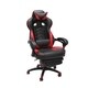 RESPAWN 110 Racing Style Reclining Leather Gaming Chair with Footrest - Thumbnail 0