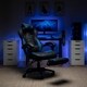 RESPAWN 110 Racing Style Reclining Leather Gaming Chair with Footrest - Thumbnail 9