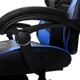 RESPAWN 110 Racing Style Reclining Leather Gaming Chair with Footrest - Thumbnail 11