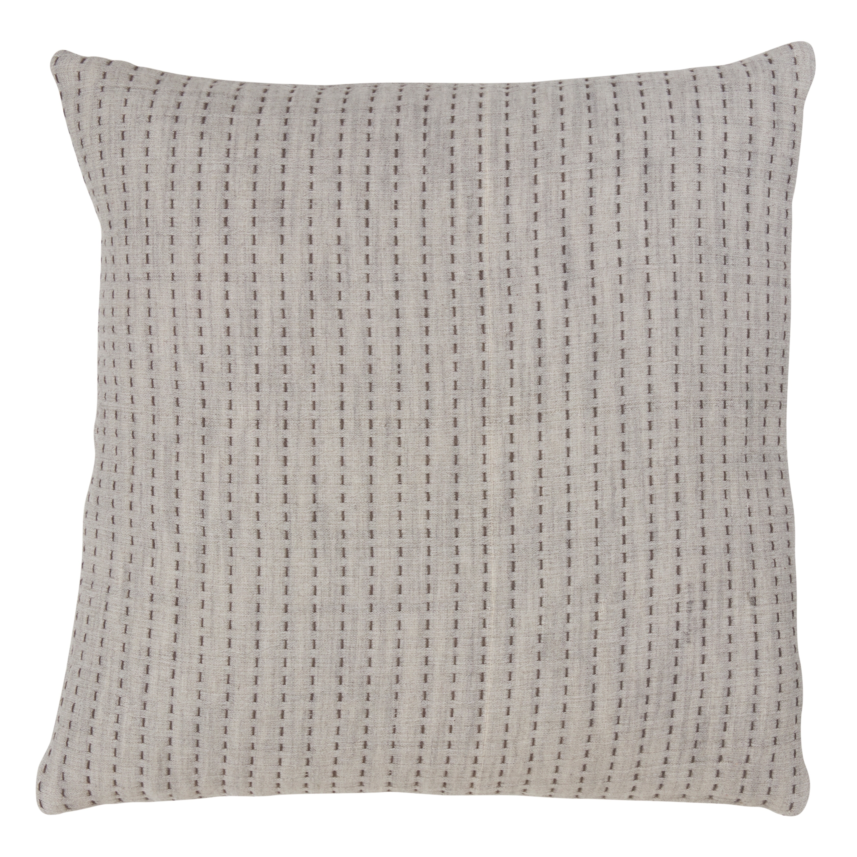 Shop Stitched Design Cotton Throw Pillow With Down Filling Free