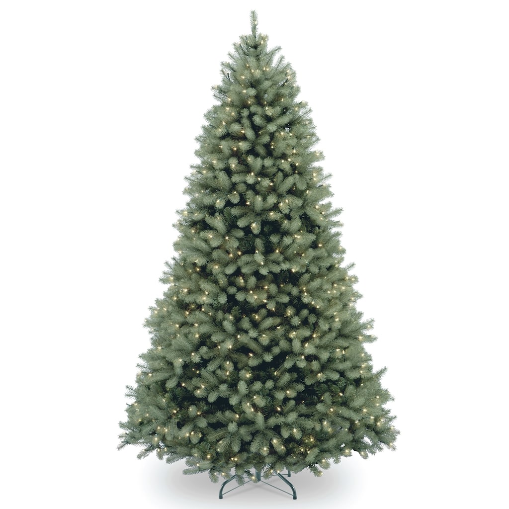 National Tree Company 6.5 ft. Downswept Douglas Blue Fir Tree with Clear Lights